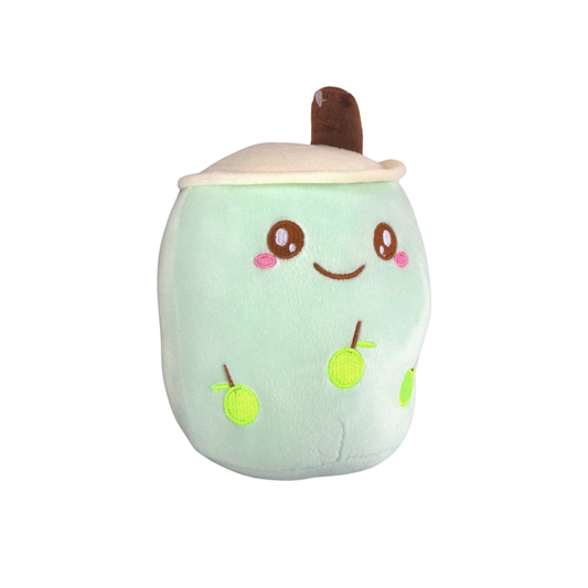 Milk Tea Plush – 4 Colour Mix (Green, Pink, White & Brown)
