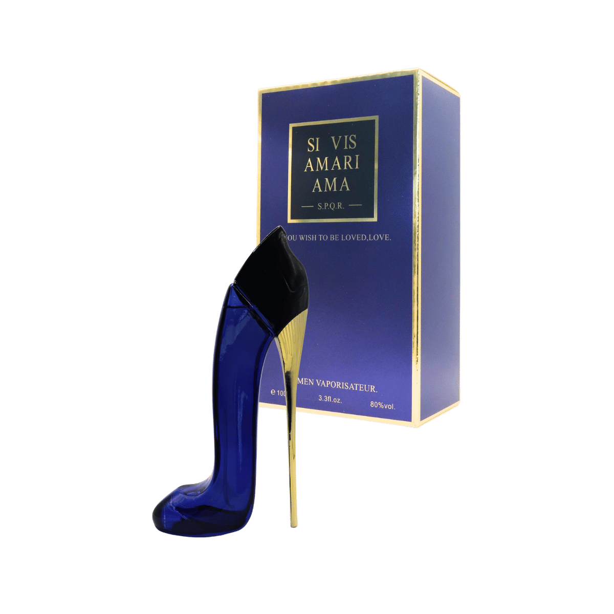 Blue High Heel Perfume