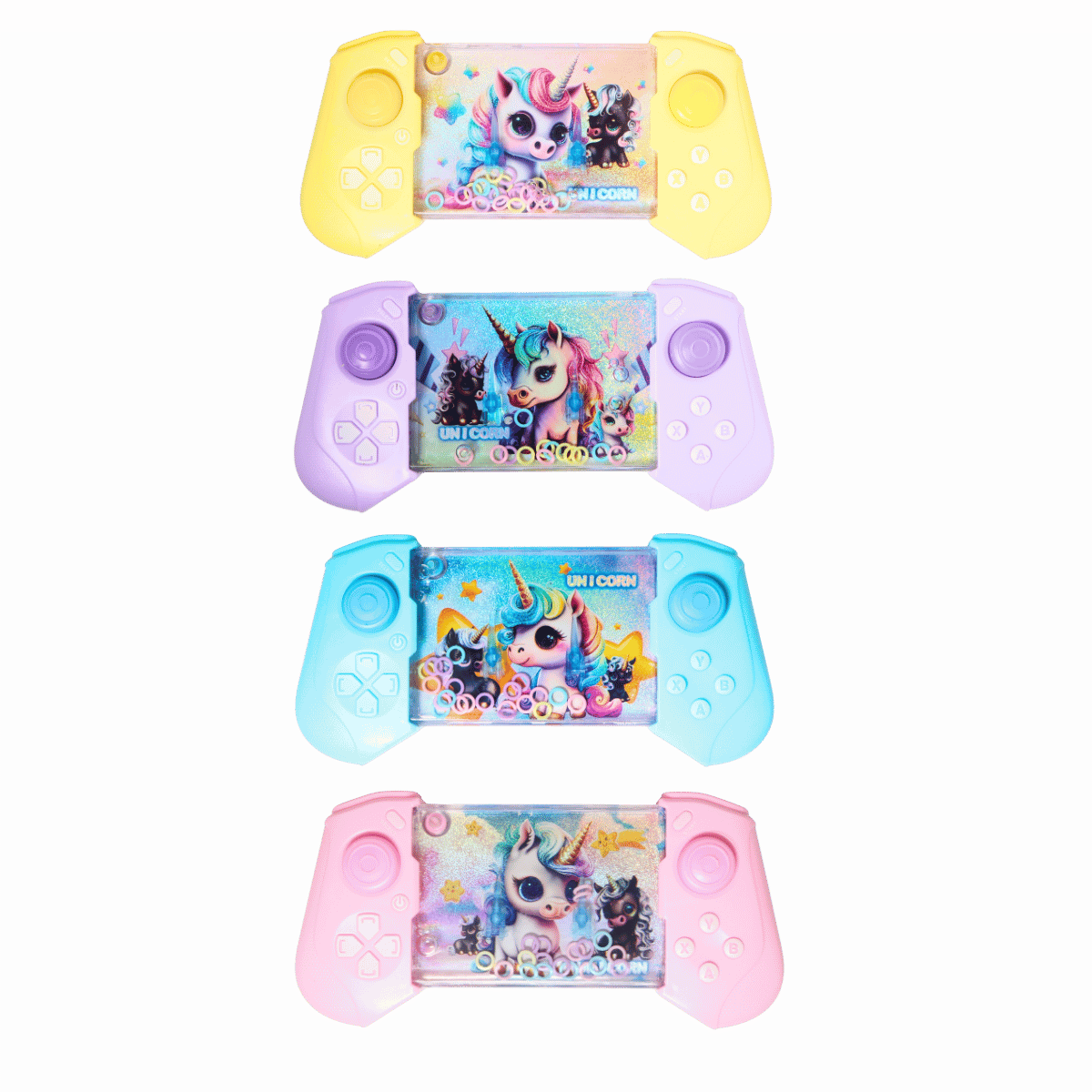 Unicorn Handheld Water Game – 4 Designs Mix