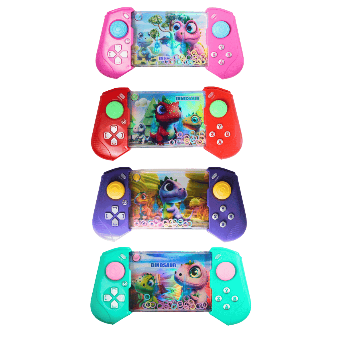 Dinosaurs Handheld Water Game – 4 Designs Mix