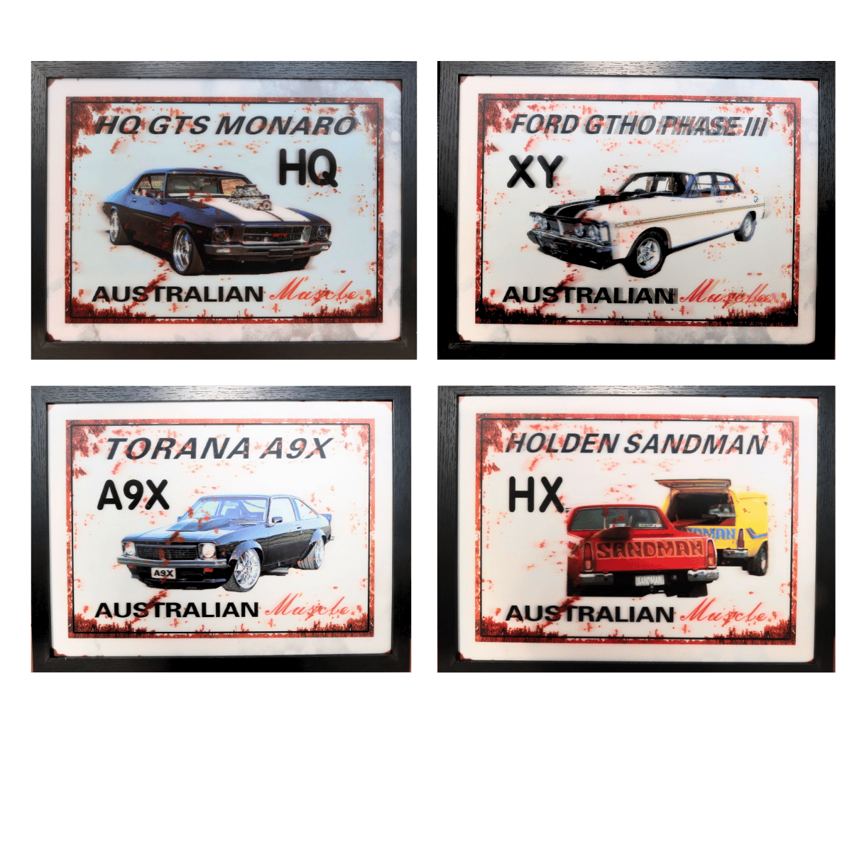 5D Cards: Aussie Cars in Frame – 30 x 40cm, 20 Design Mix