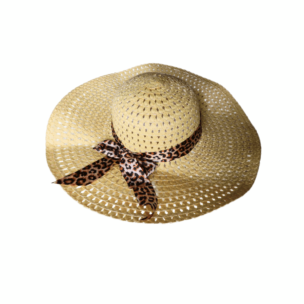 Beach Hat - 6 Colour Mix (Blue, Pink, Black, White, Cream, and Brown)