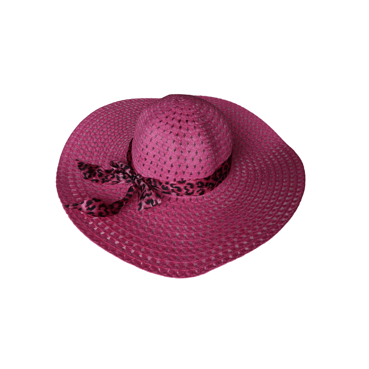 Beach Hat - 6 Colour Mix (Blue, Pink, Black, White, Cream, and Brown)