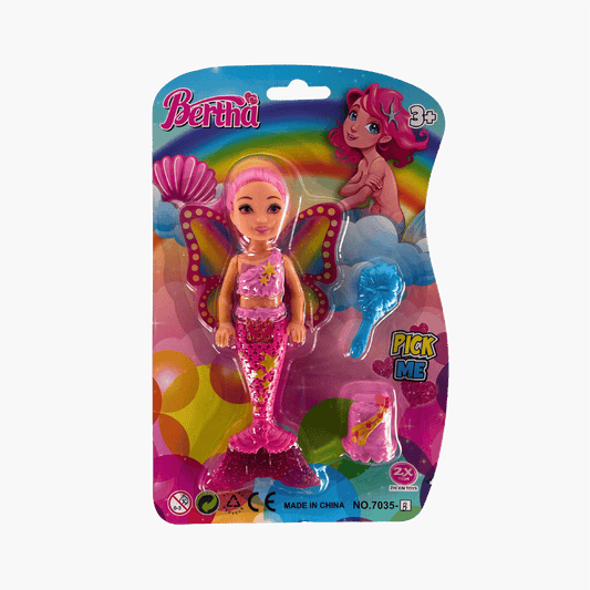 Mermaid Dolls – 3 Colour Mix (Pink, Yellow, Blue)