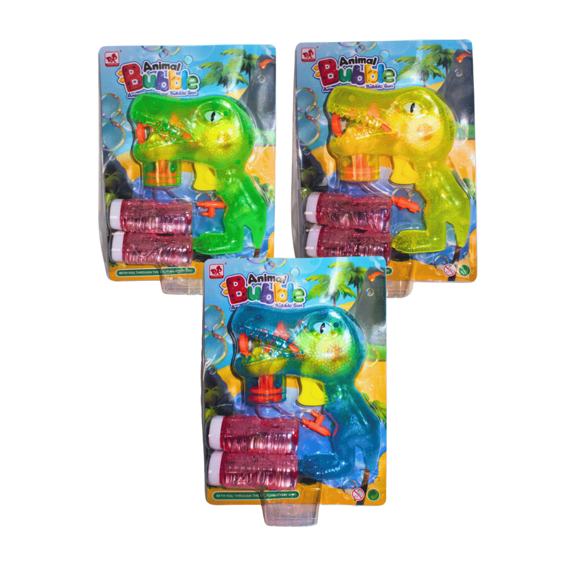 Dolphin and Dino Bubble Gun