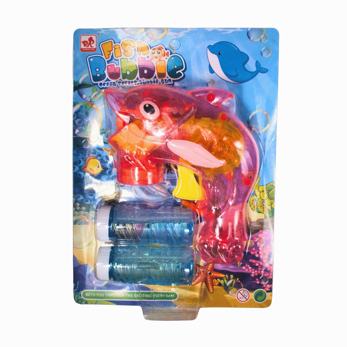Dolphin and Dino Bubble Gun