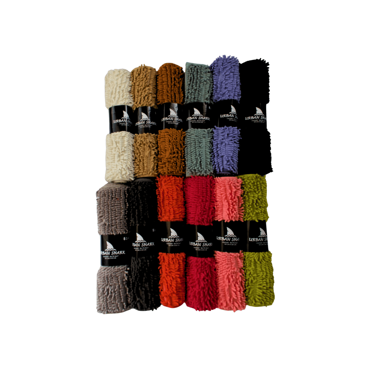 Bath Mat 12 Colour Mix