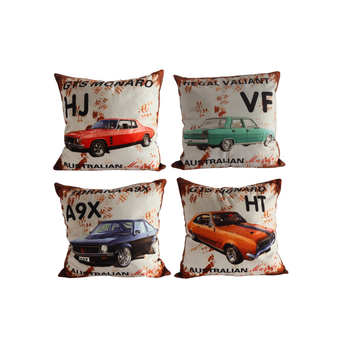 Car-Themed Pillow – 43 x 43cm, 24 Design Mix