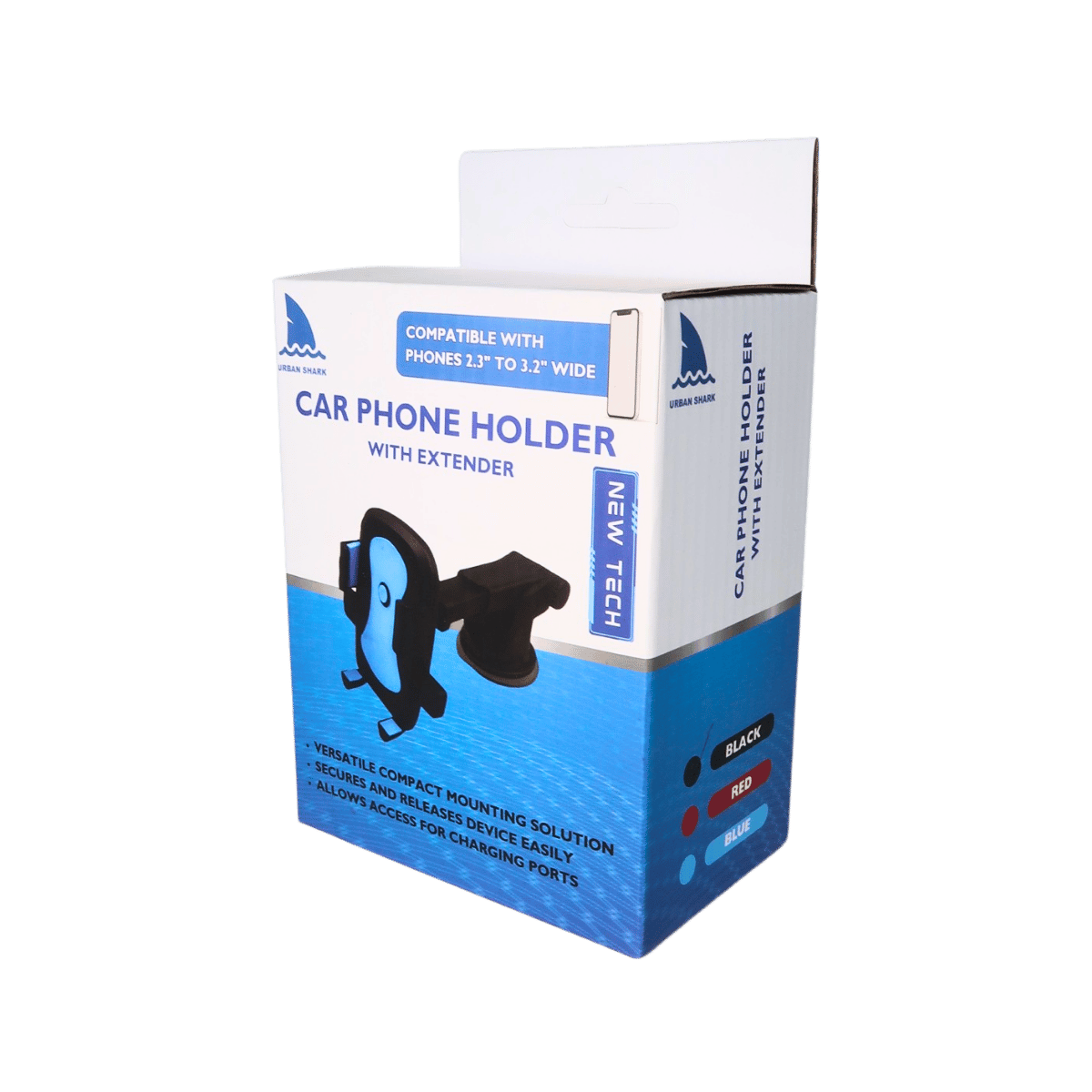 Car Phone Holder – 3 Colour Mix (Red, Blue, Black)