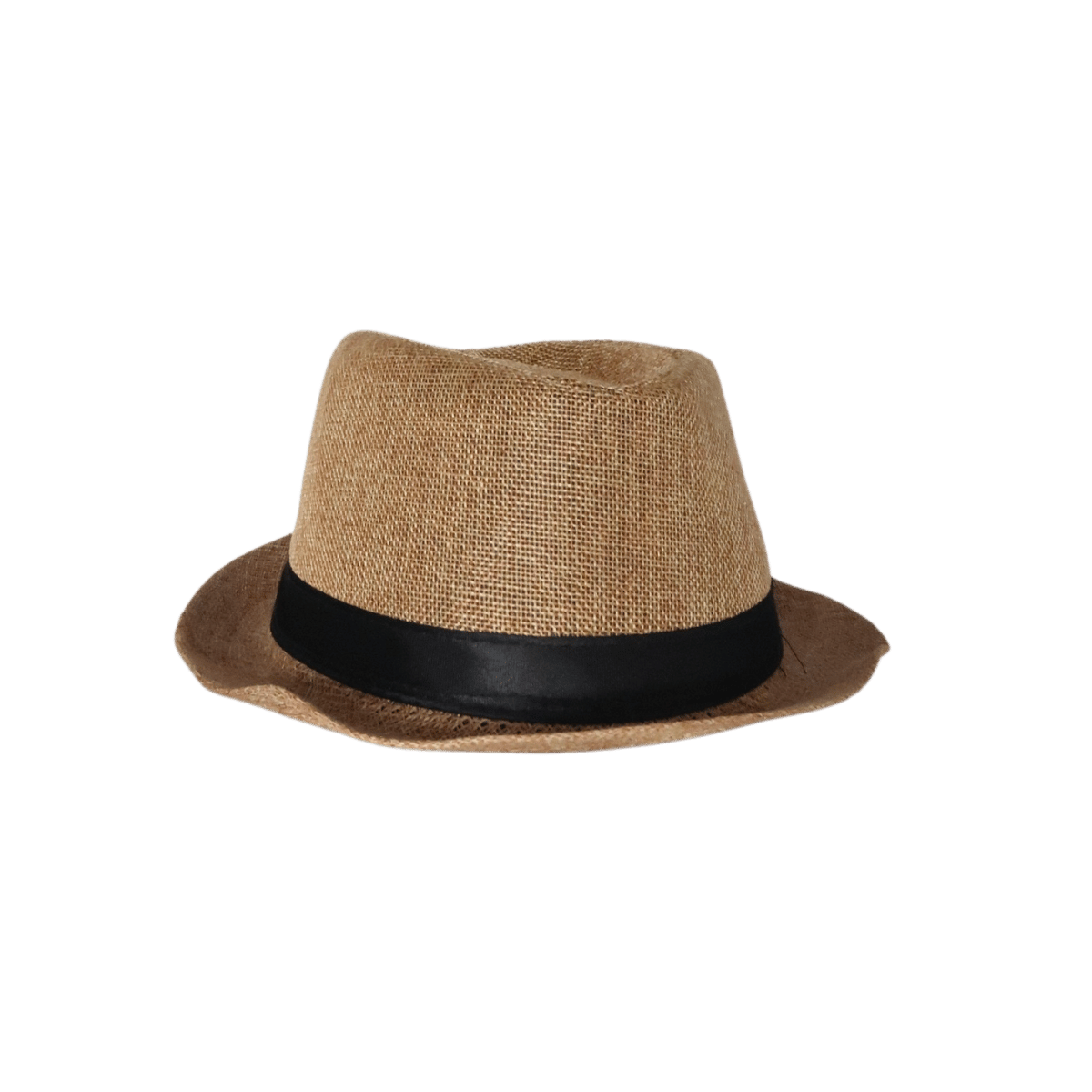 Fedora Hat - 6 Colour Mix (Black, White, Light Beige, Dark Beige,, Brown, and Grey)