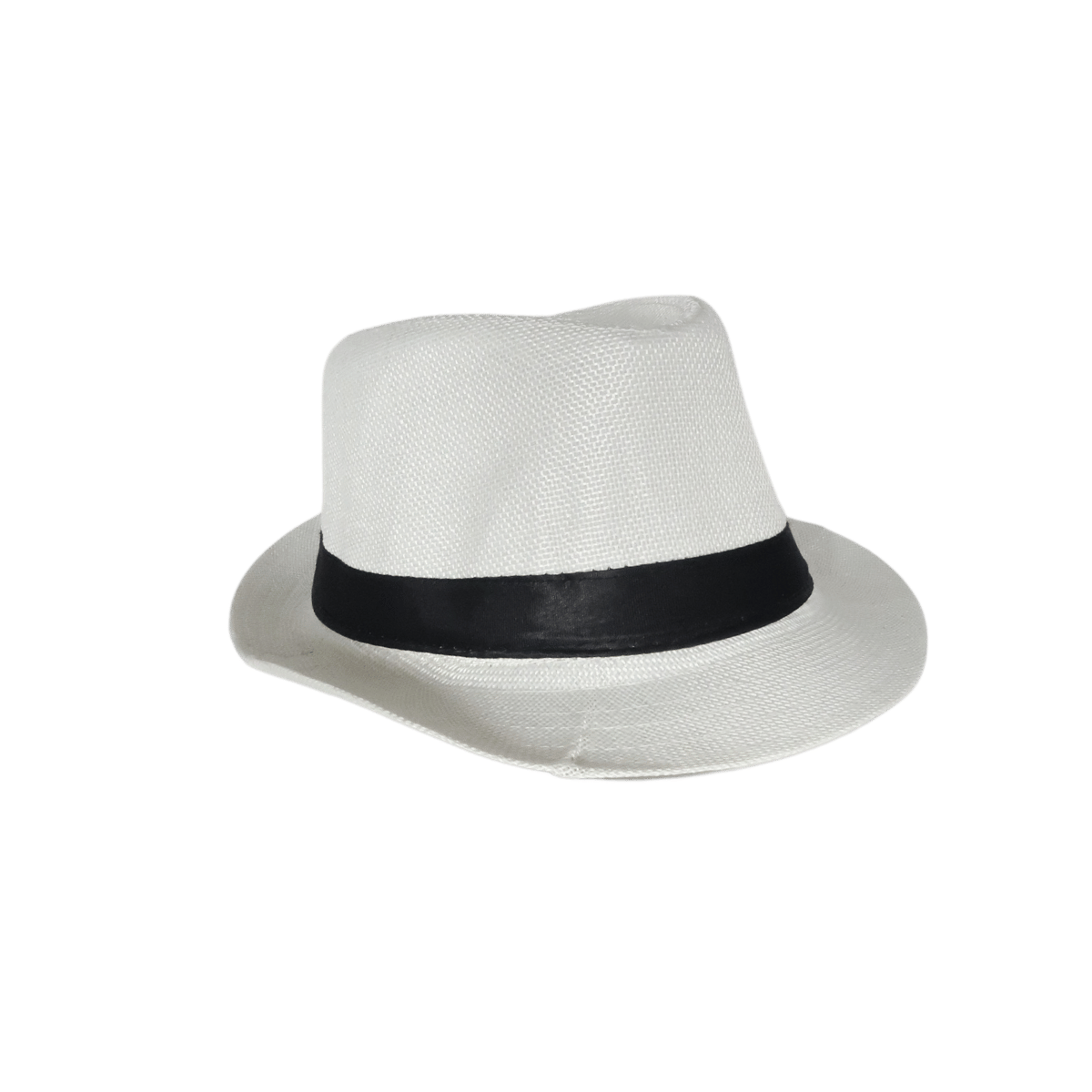 Fedora Hat - 6 Colour Mix (Black, White, Light Beige, Dark Beige,, Brown, and Grey)