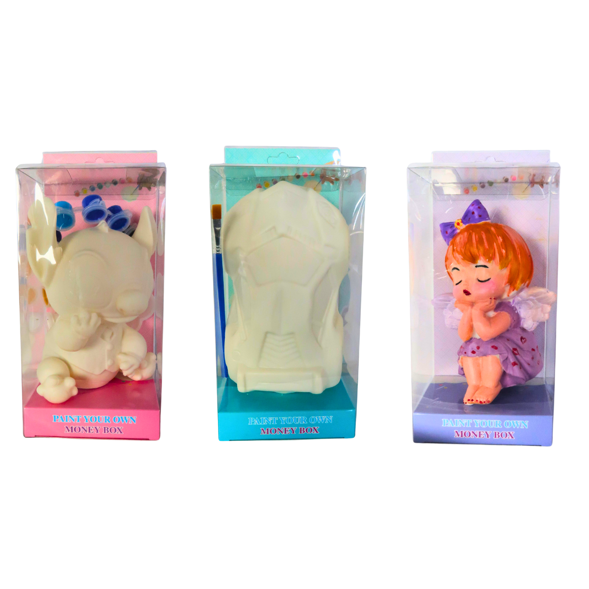 DIY Painting Money Box – 25 Designs Mix