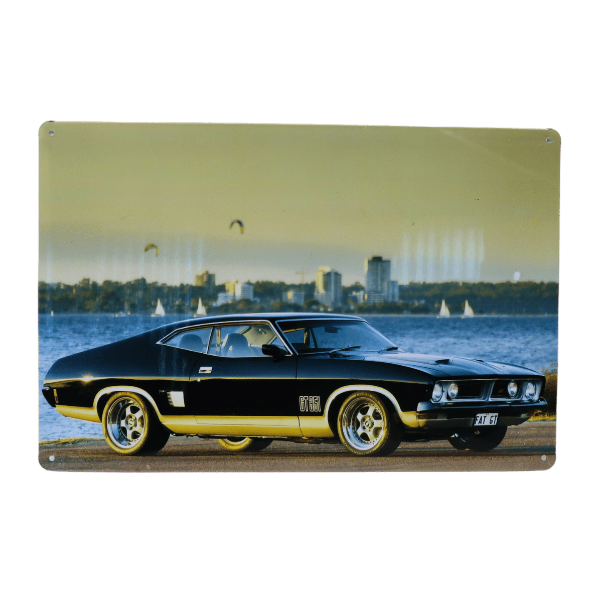 Metal Plates 20 x 30cm – 40 Design Mix (Car Theme)