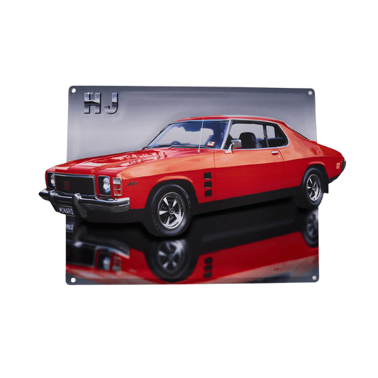 Muscle Car Metal Plates – 30 Design Mix