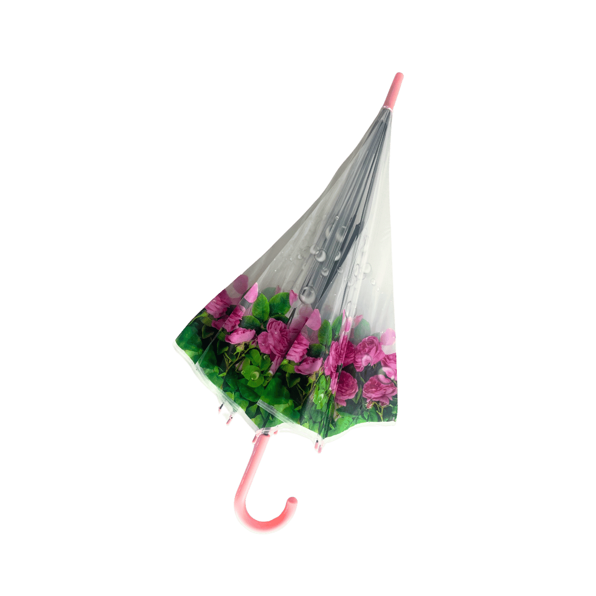 Apollo Straight Umbrella with Floral Printing - 6 Design Mix