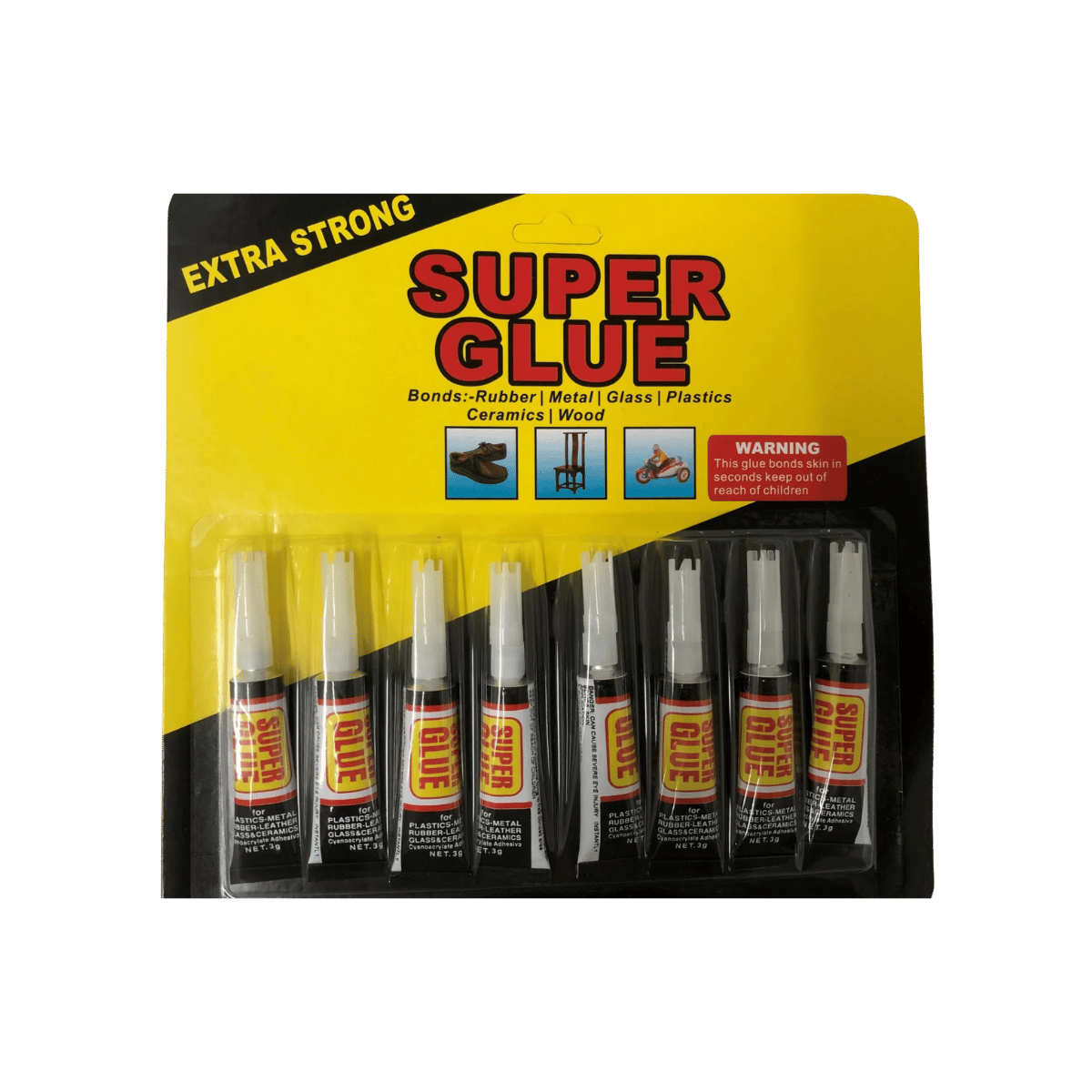 Superglue - 8 Piece Set