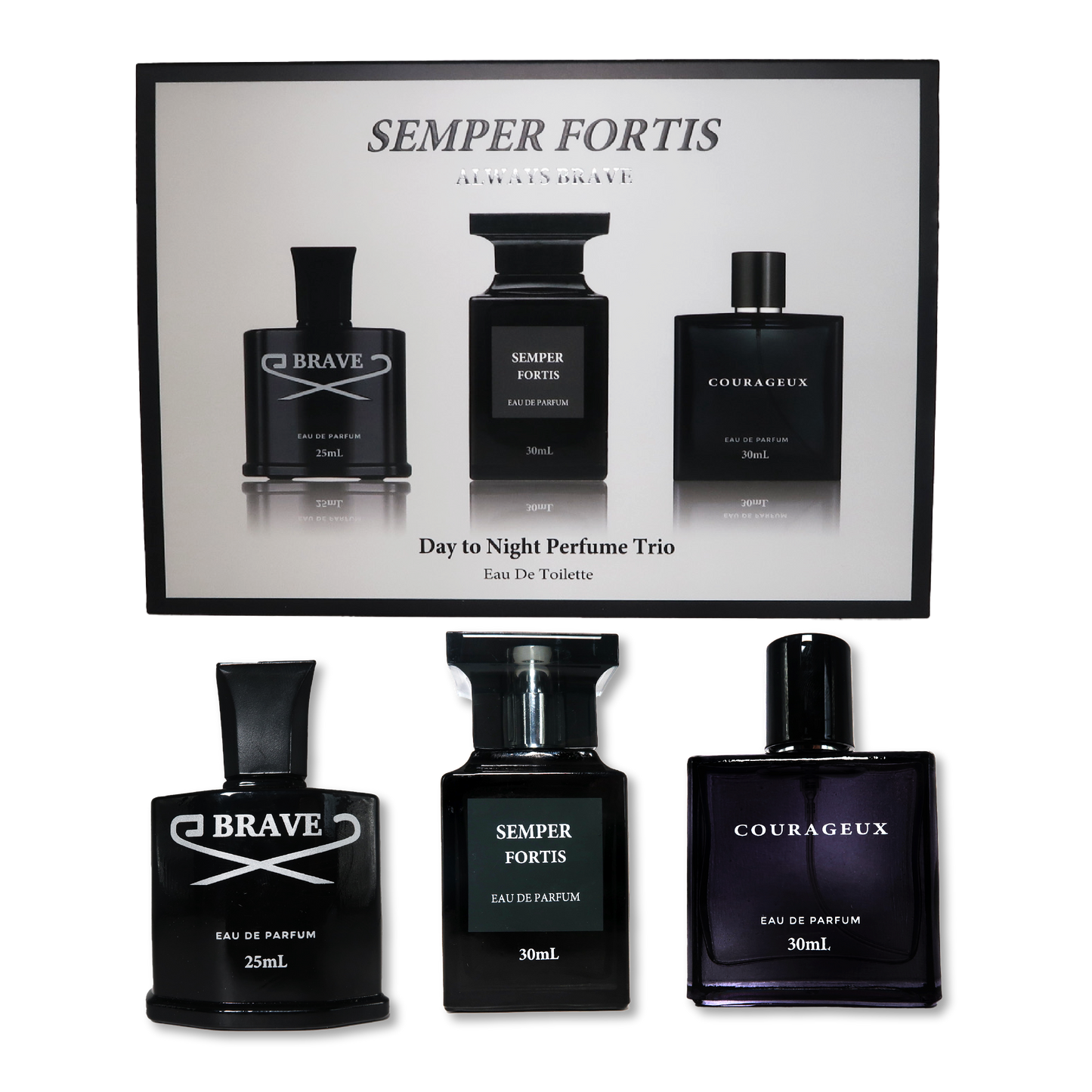 Semper Fortis Men's Perfume Trio Set