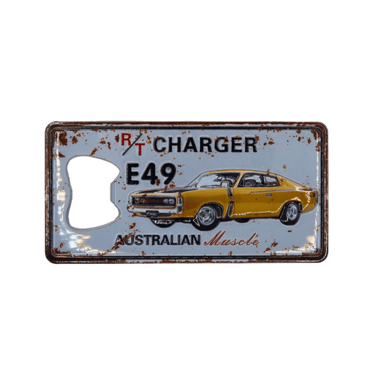 Man Cave Zinc Alloy Fridge Bottle Opener Magnets – 24 Design Mix