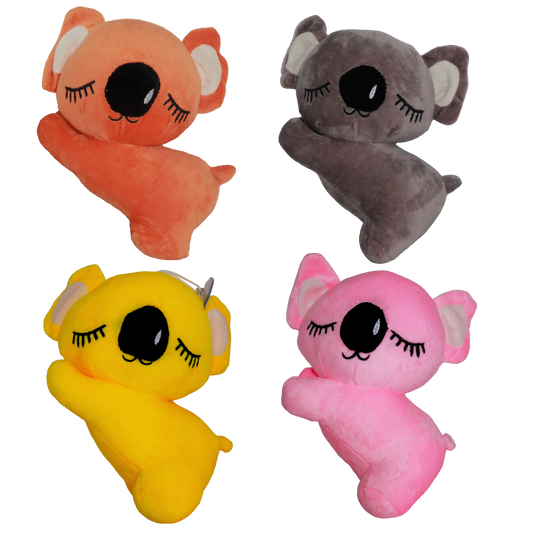 23cm Koala Plush – 4 Colour Mix