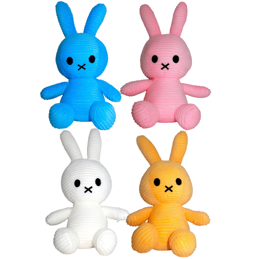 27cm Rabbit Plush – 4 Colour Mix