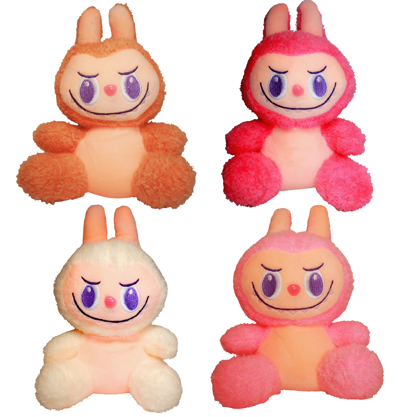 22cm Monster Plush – 4 Colour Mix