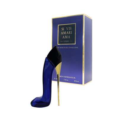 Blue High Heel Perfume