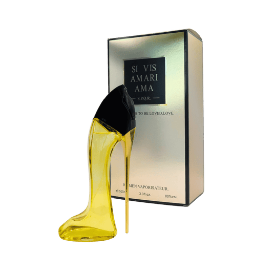 Gold High Heel Perfume