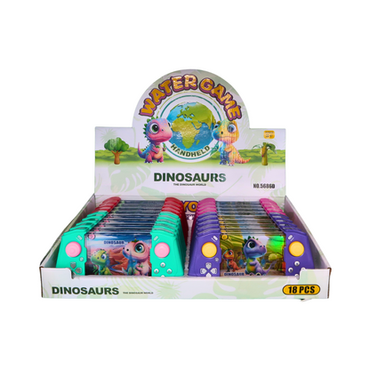 Dinosaurs Handheld Water Game – 4 Designs Mix