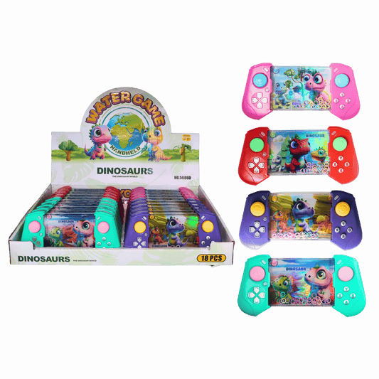 Dinosaurs Handheld Water Game – 4 Designs Mix