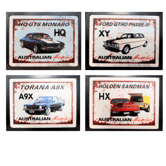 5D Cards: Aussie Cars in Frame – 30 x 40cm, 20 Design Mix
