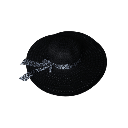 Beach Hat - 6 Colour Mix (Blue, Pink, Black, White, Cream, and Brown)