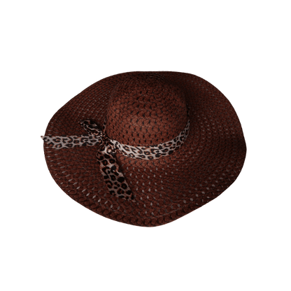 Beach Hat - 6 Colour Mix (Blue, Pink, Black, White, Cream, and Brown)