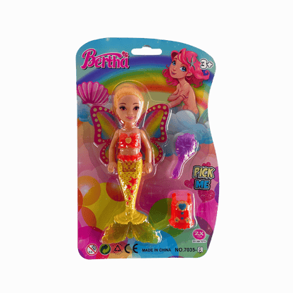 Mermaid Dolls – 3 Colour Mix (Pink, Yellow, Blue)