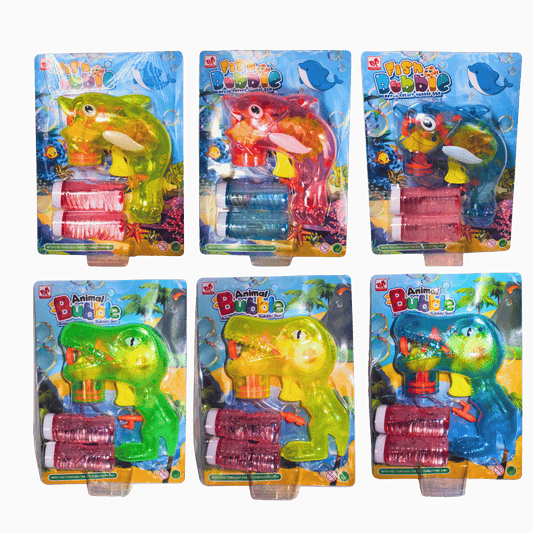Dolphin and Dino Bubble Gun