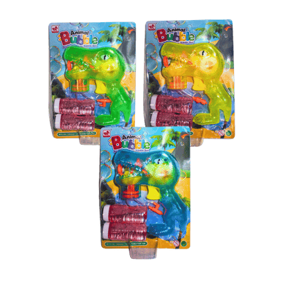 Dolphin and Dino Bubble Gun