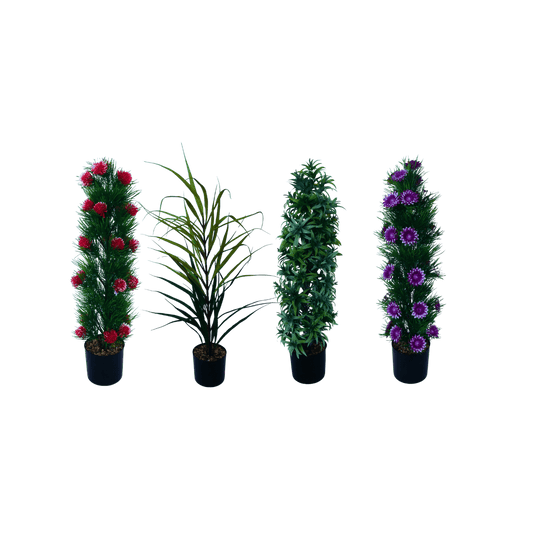 Artificial Plant – 65cm Height, 12 Designs Mix