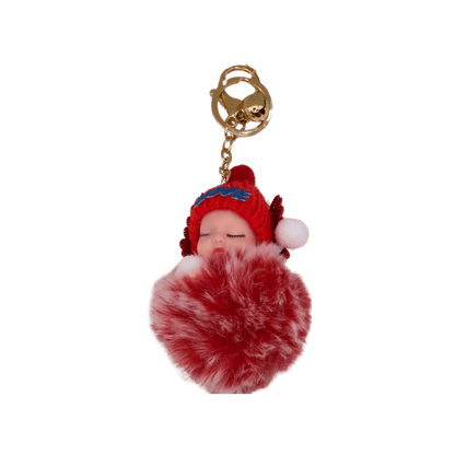 Babydoll with Wings Keychain -12 Colour Mix