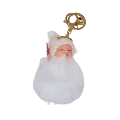 Babydoll with Wings Keychain -12 Colour Mix