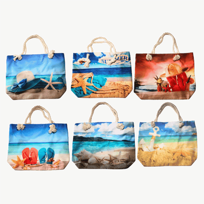 Beach Bag - 6 Design Mix