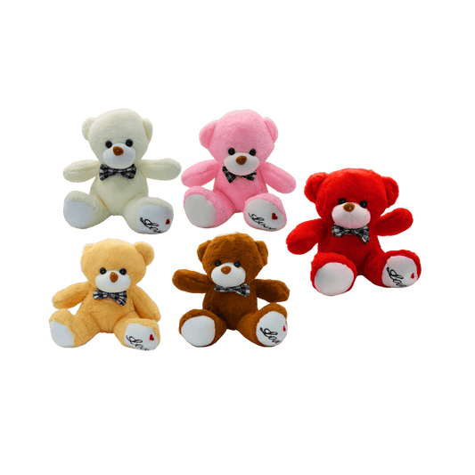 Bear Plush - 23cm (5 Colour Mix)