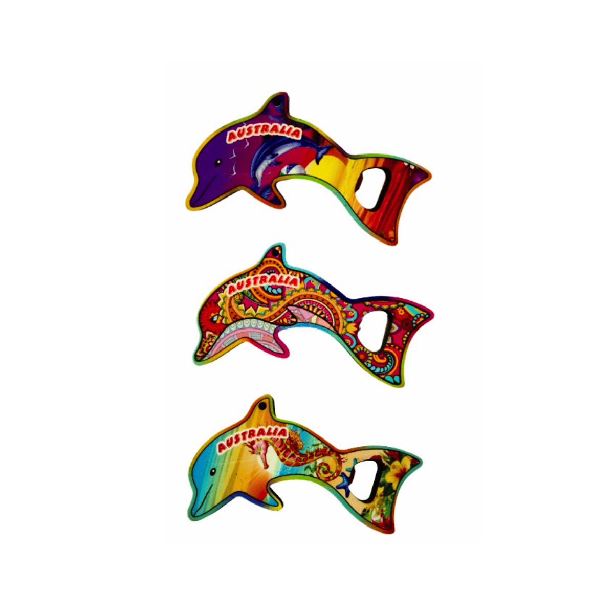 Tropical Bottle Openers - 8 Design Mix