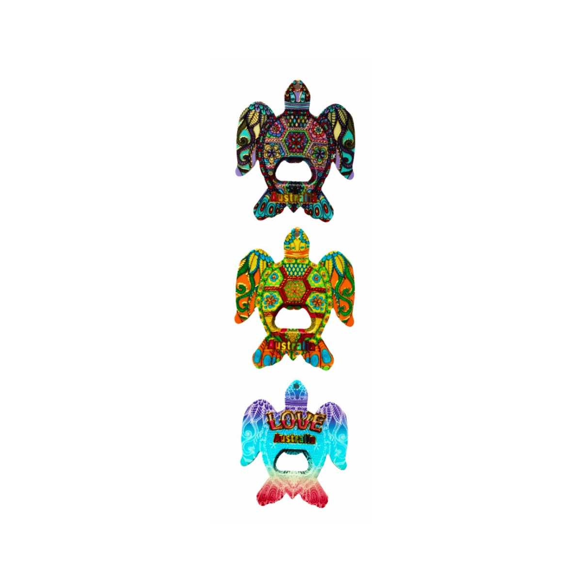 Tropical Bottle Openers - 8 Design Mix