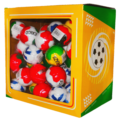 6.3cm Bounce Ball – 12 Country Mix