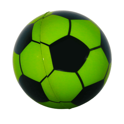 7.6cm Bounce Ball – 6 Colour Mix (Soccer Ball Design)