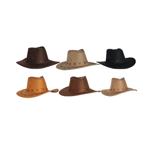 Cowboy Hat - 6 Colour Mix