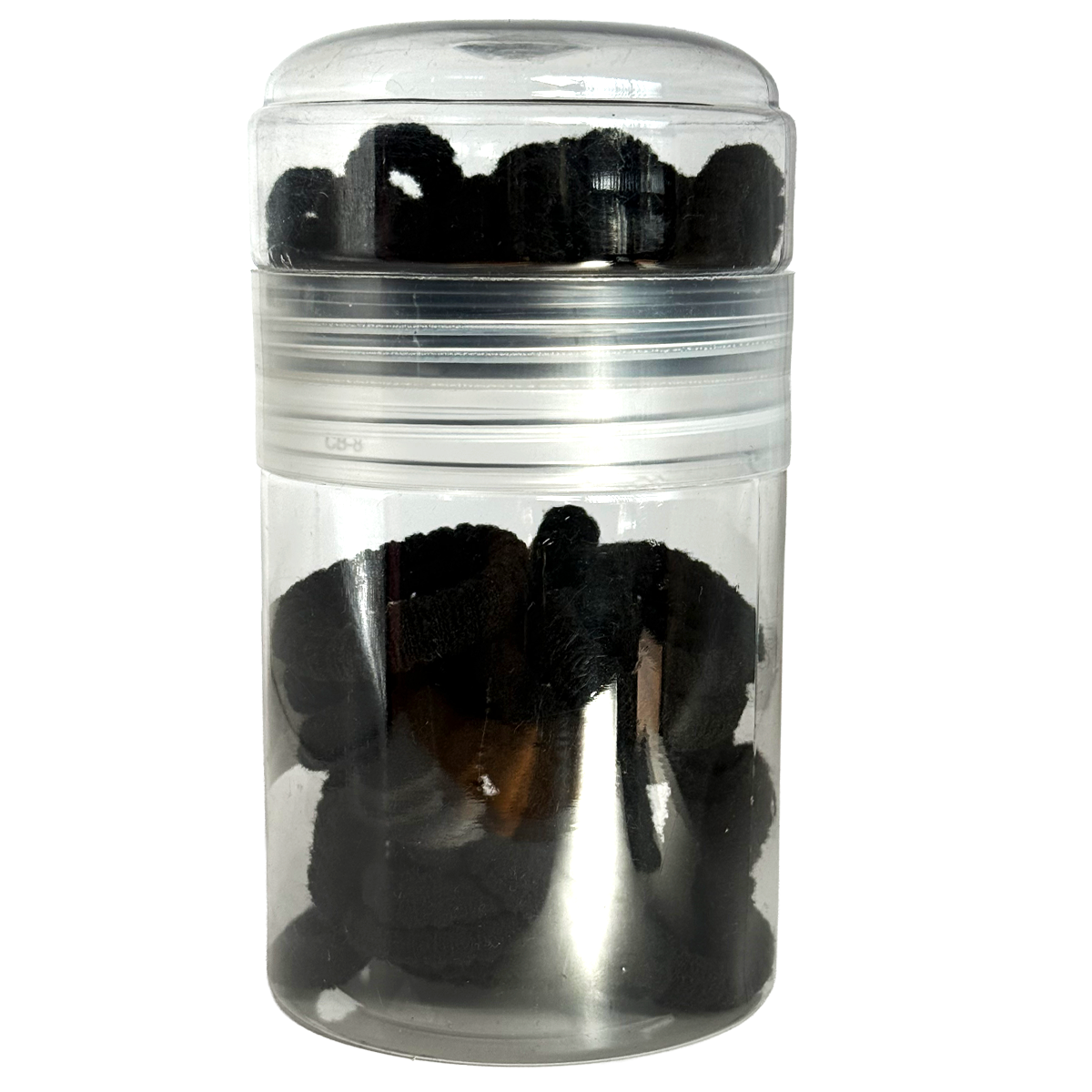 Rubber Bands – 60pcs Tub (Lid & Container Storage)