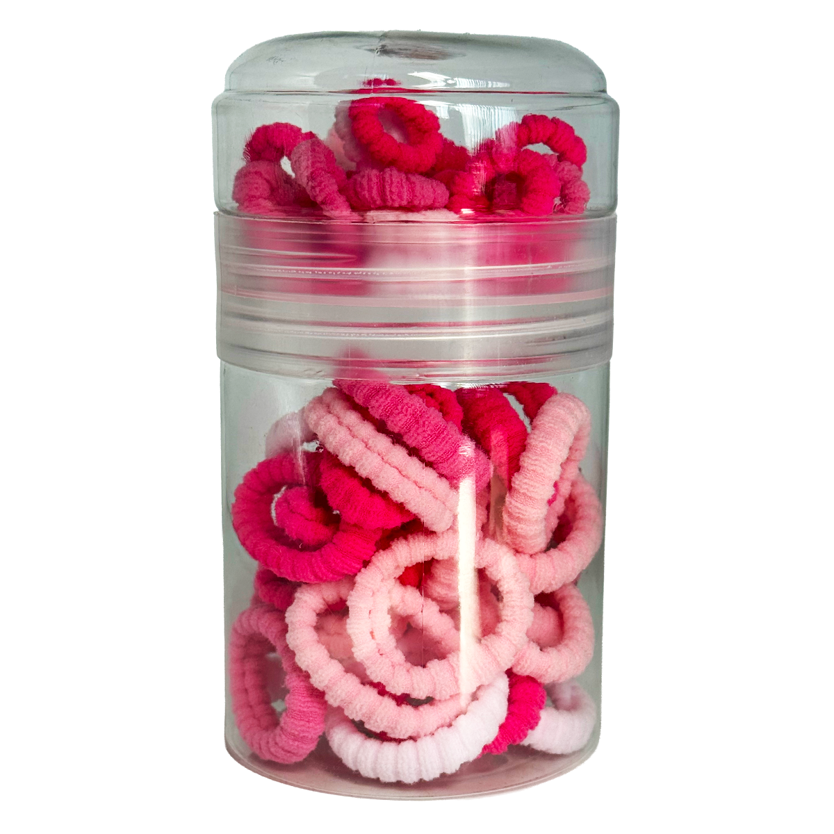Rubber Bands – 60pcs Tub (Lid & Container Storage)