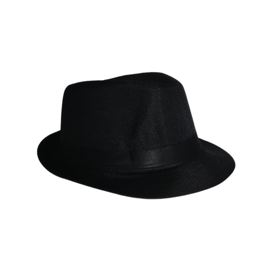 Fedora Hat - 6 Colour Mix (Black, White, Light Beige, Dark Beige,, Brown, and Grey)