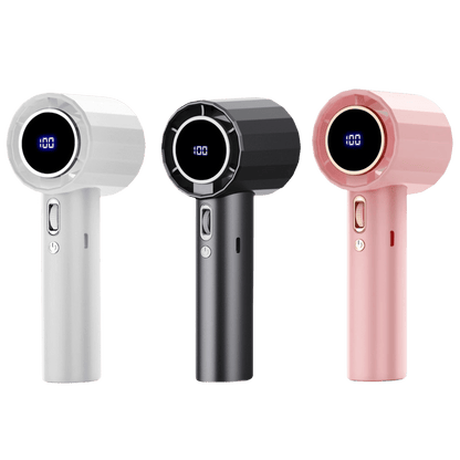 High Speed Handheld Fan - 3 Colour Mix