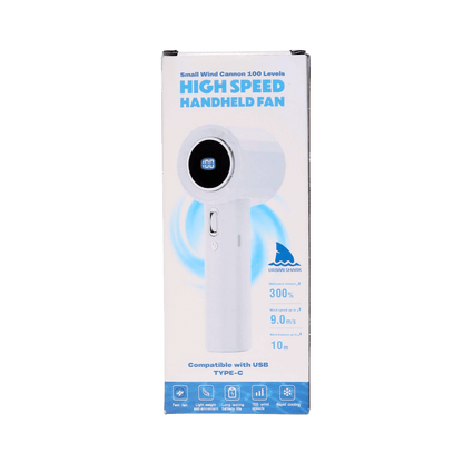 High Speed Handheld Fan - 3 Colour Mix